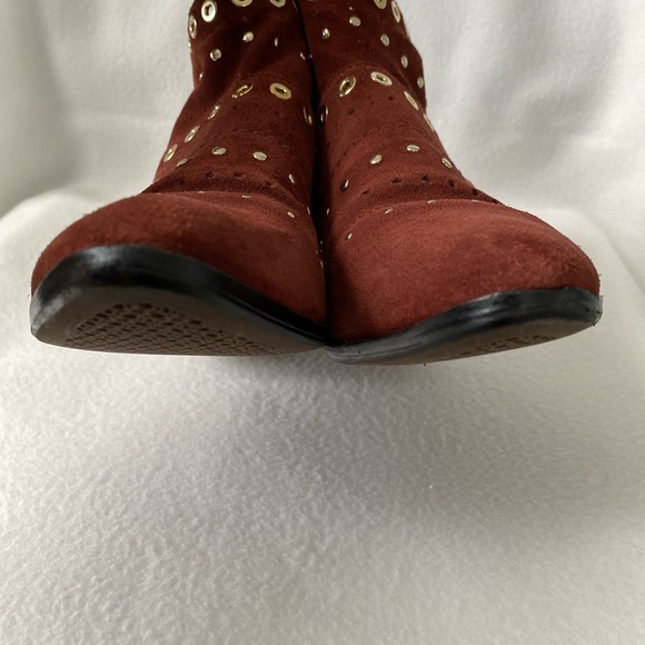 Geox Respira European Size 39 Suede Rust Bootie - Picture 10 of 16